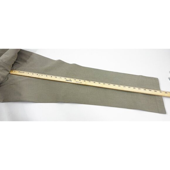 Ted Baker 36R (Actual 36x31) Holclas Khaki Textured Dress Pants  Drycleaned  EUC - Picture 13 of 13